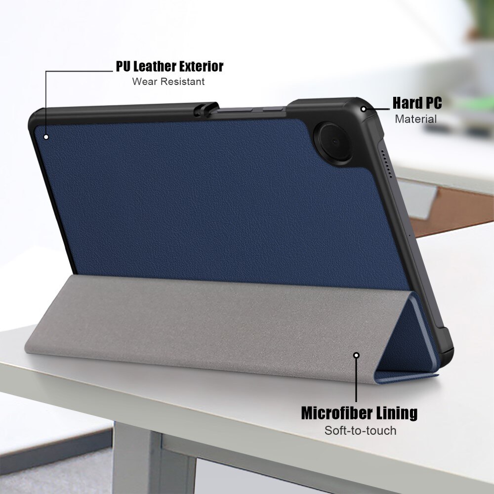 Samsung Galaxy Tab A9 Schutzhülle Tri-Fold Case blau