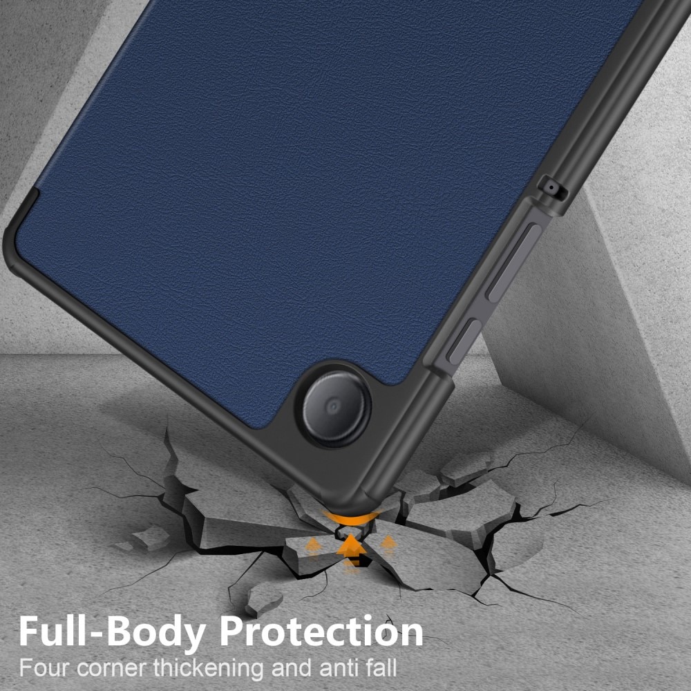 Samsung Galaxy Tab A9 Schutzhülle Tri-Fold Case blau