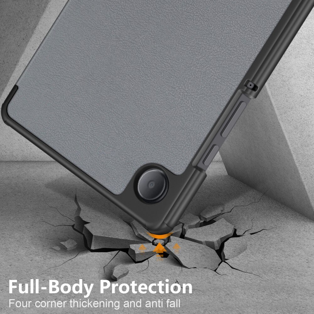 Samsung Galaxy Tab A9 Schutzhülle Tri-Fold Case grau