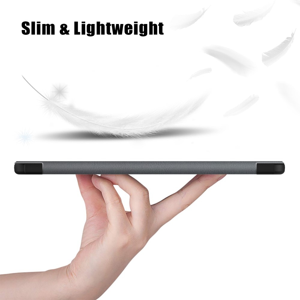 Samsung Galaxy Tab A9 Schutzhülle Tri-Fold Case grau