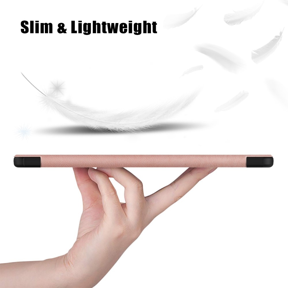 Samsung Galaxy Tab A9 Schutzhülle Tri-Fold Case roségold