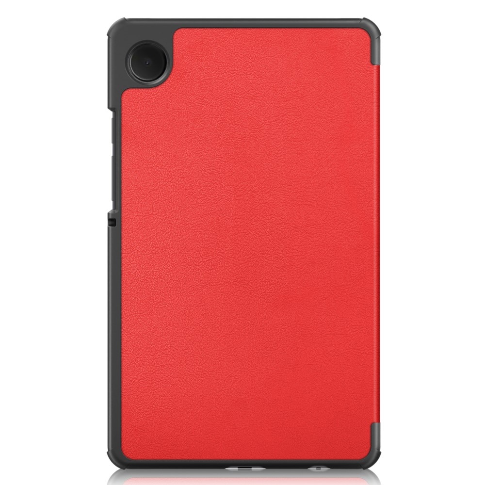 Samsung Galaxy Tab A9 Schutzhülle Tri-Fold Case rot