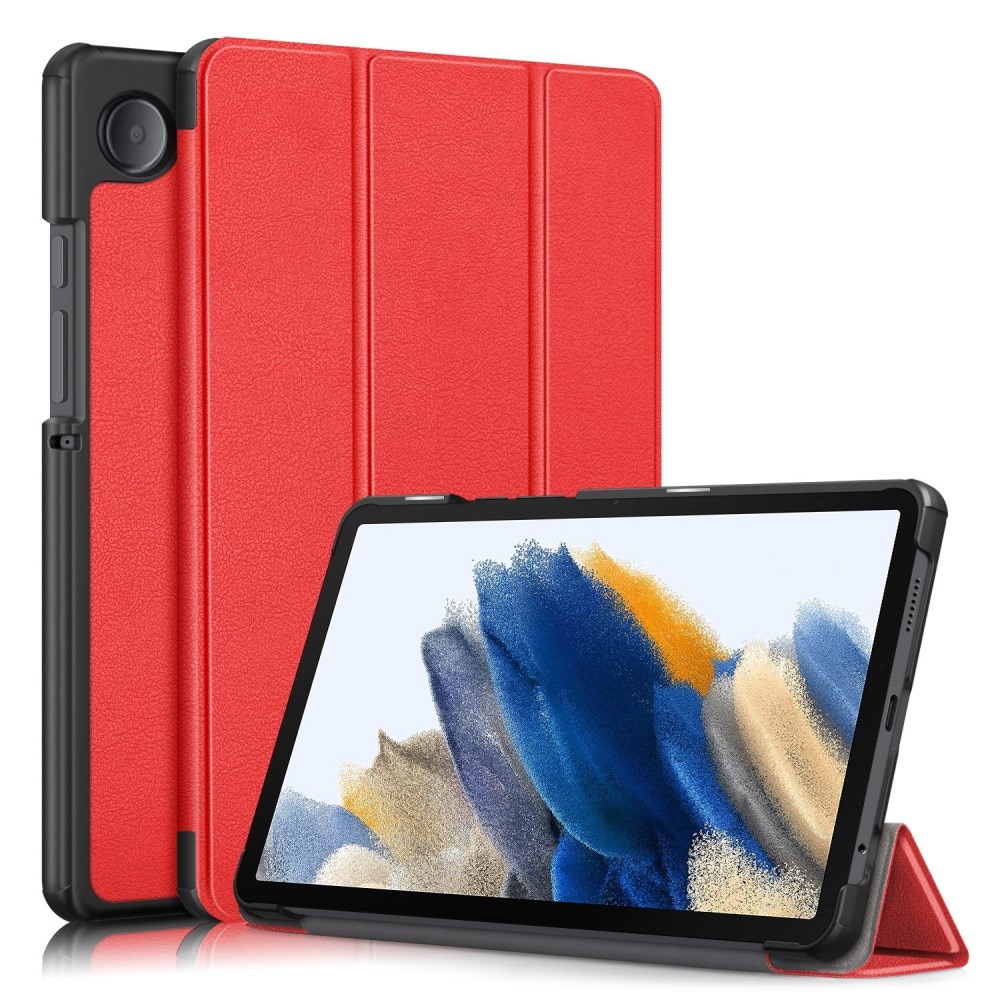 Samsung Galaxy Tab A9 Schutzhülle Tri-Fold Case rot