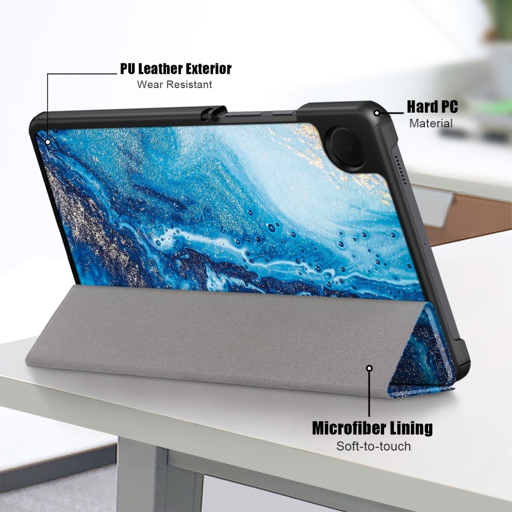Samsung Galaxy Tab A9 Schutzhülle Tri-Fold Case meer