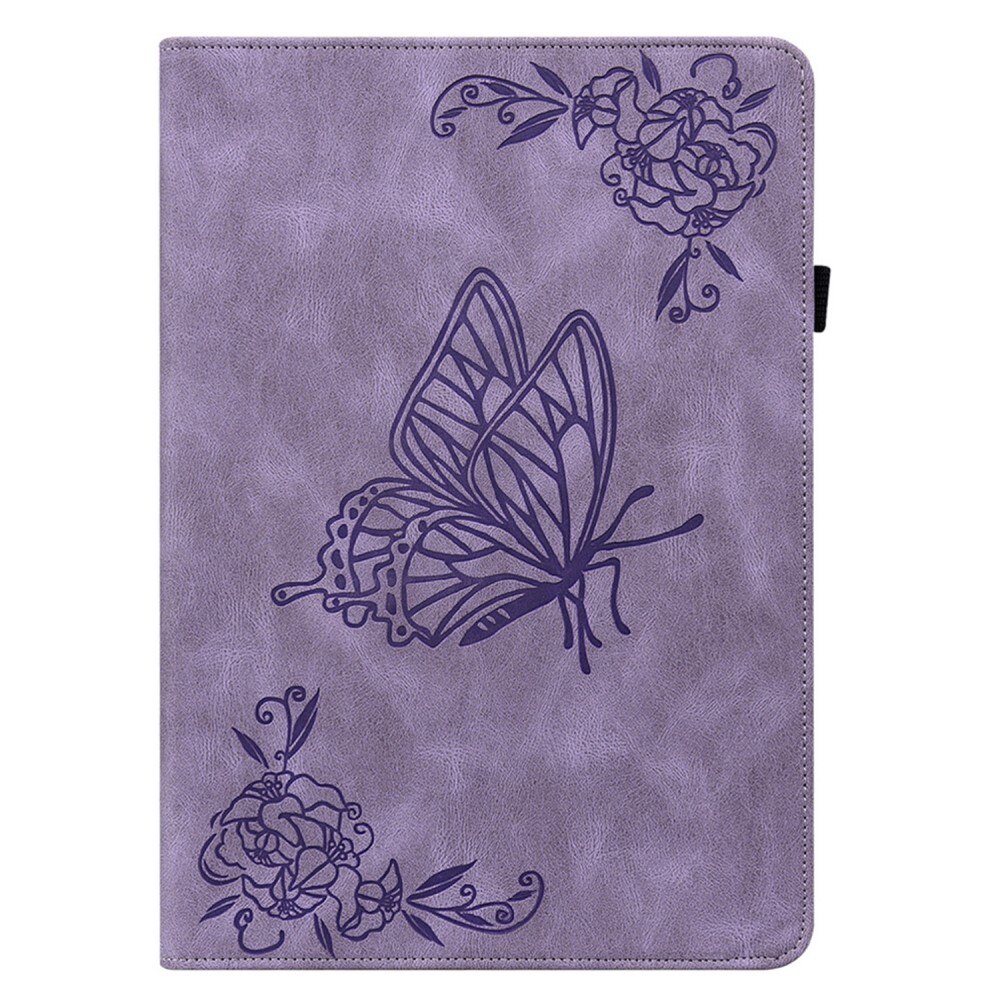 Lenovo Tab P12 Handytasche Schmetterling lila