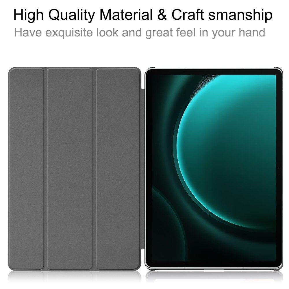 Samsung Galaxy Tab S9 FE Plus Schutzhülle Tri-Fold Case Space