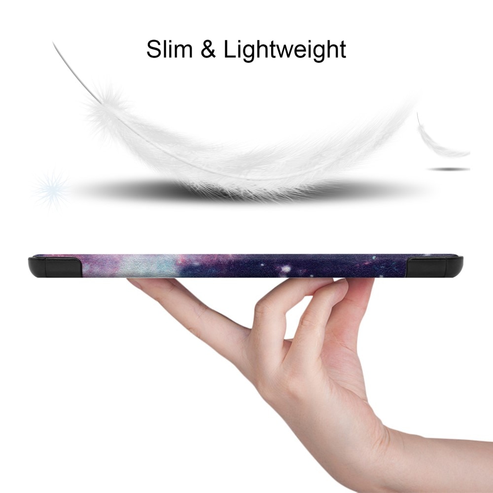 Samsung Galaxy Tab S9 FE Plus Schutzhülle Tri-Fold Case Space