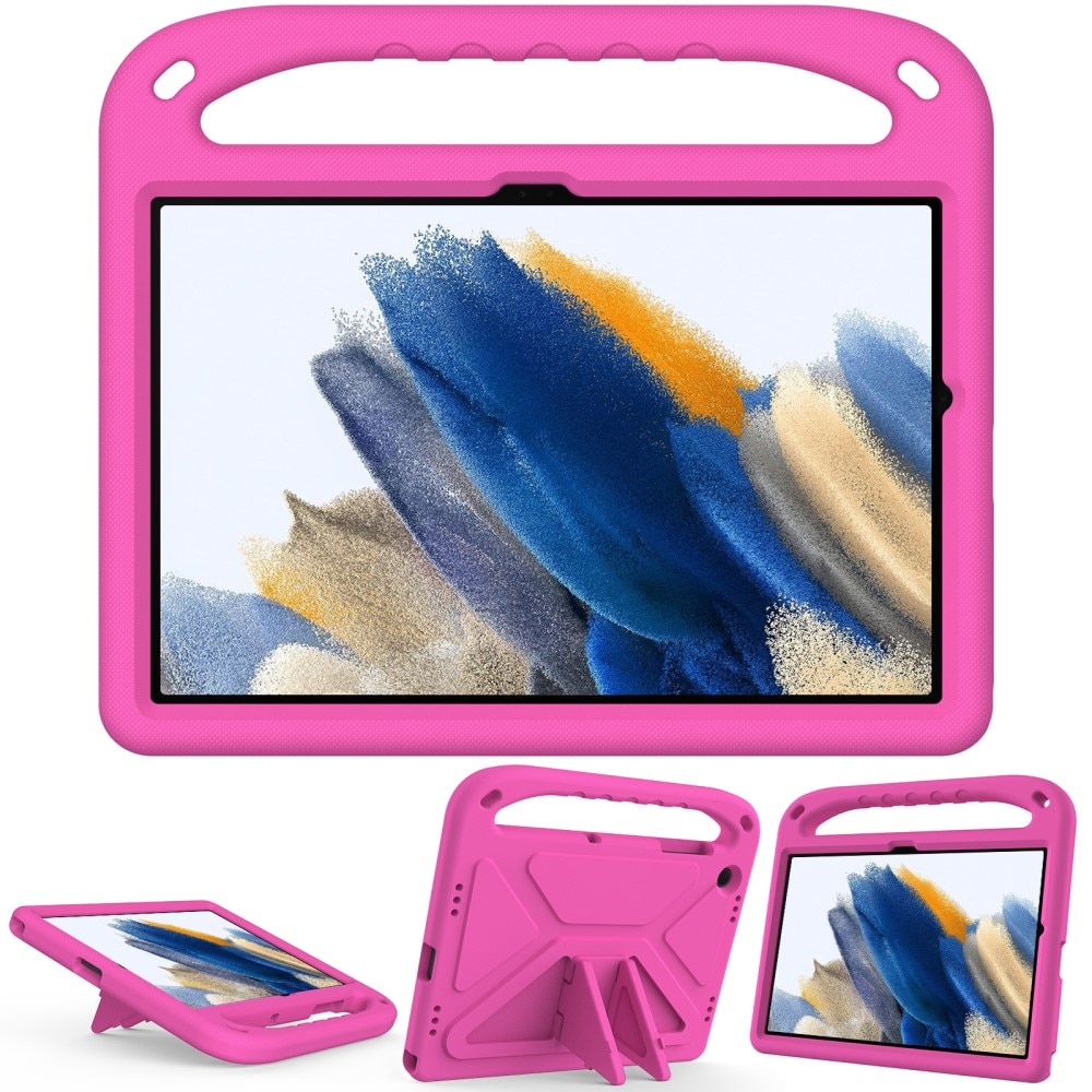 EVA-Hülle für Samsung Galaxy Tab A9 Plus  mit Haltegriff rosa