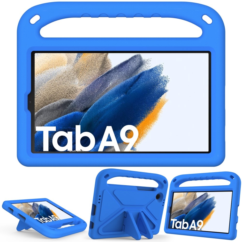 EVA-Hülle für Samsung Galaxy Tab A9 mit Haltegriff blau