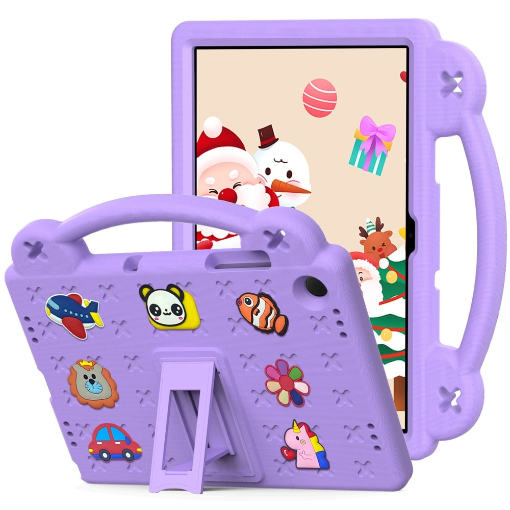 Samsung Galaxy Tab A9 Plus Schutzhülle Kinder Kickstand EVA lila