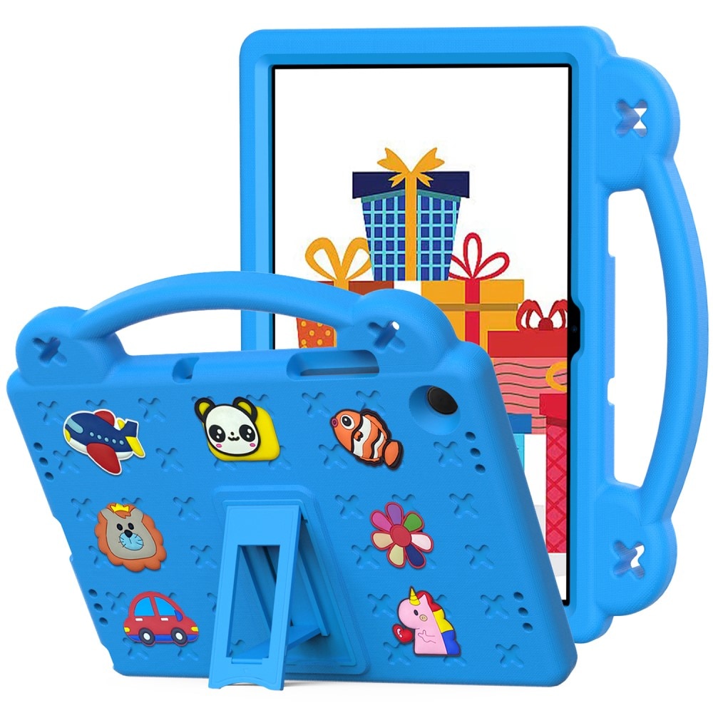 Samsung Galaxy Tab A9 Plus Schutzhülle Kinder Kickstand EVA blau