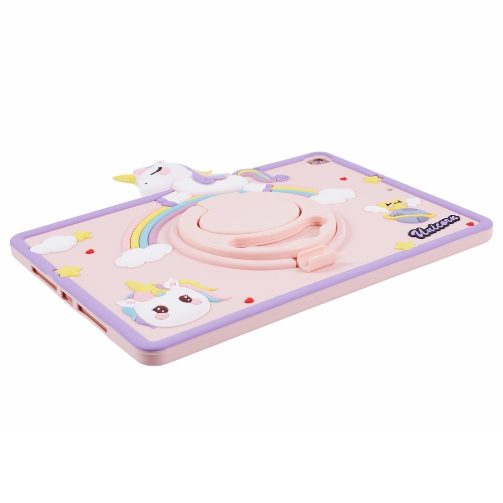 iPad Air 10.5 3rd Gen (2019) Hülle Einhorn mit Ständer rosa