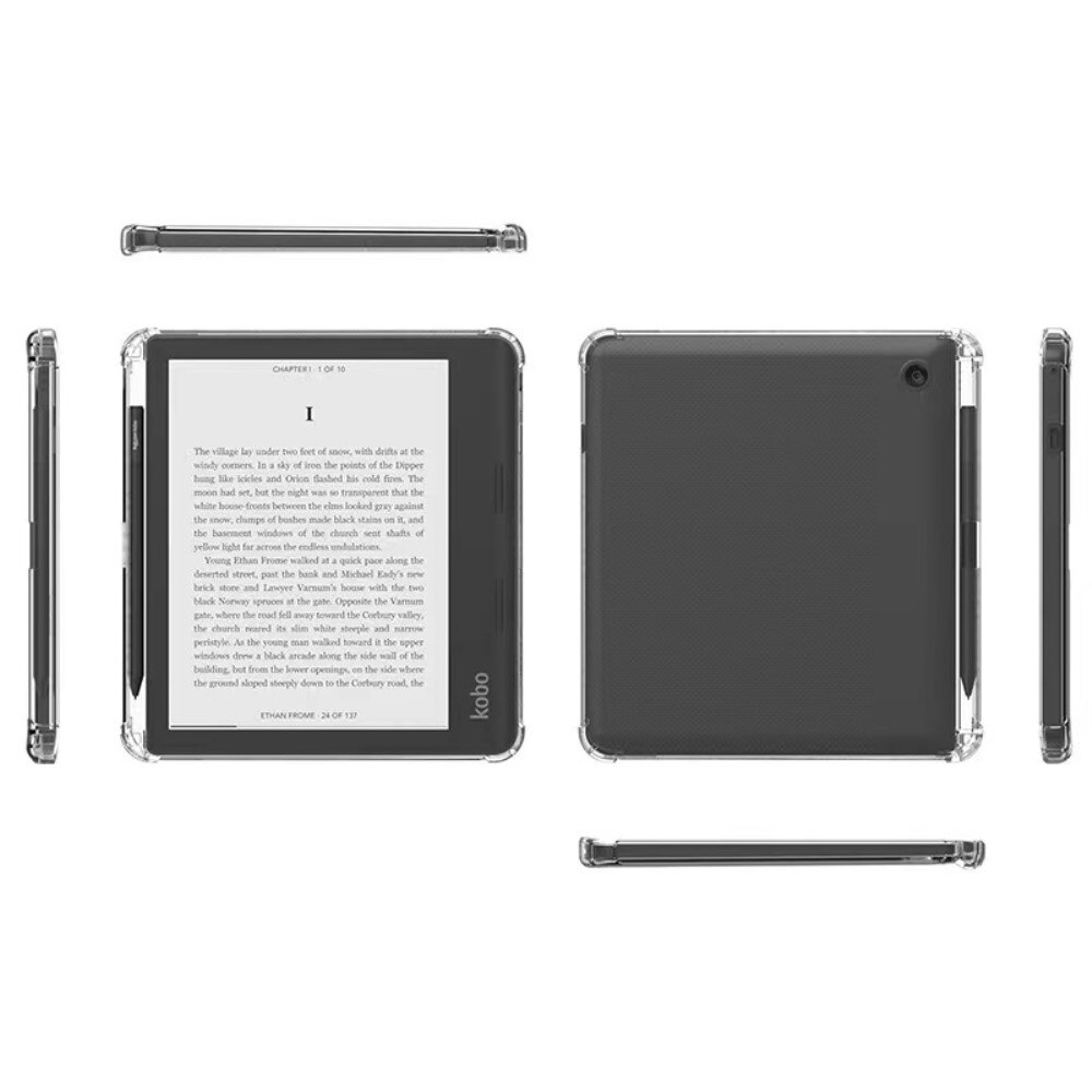 Kobo Sage Hülle mit Touchpen-Halter transparent