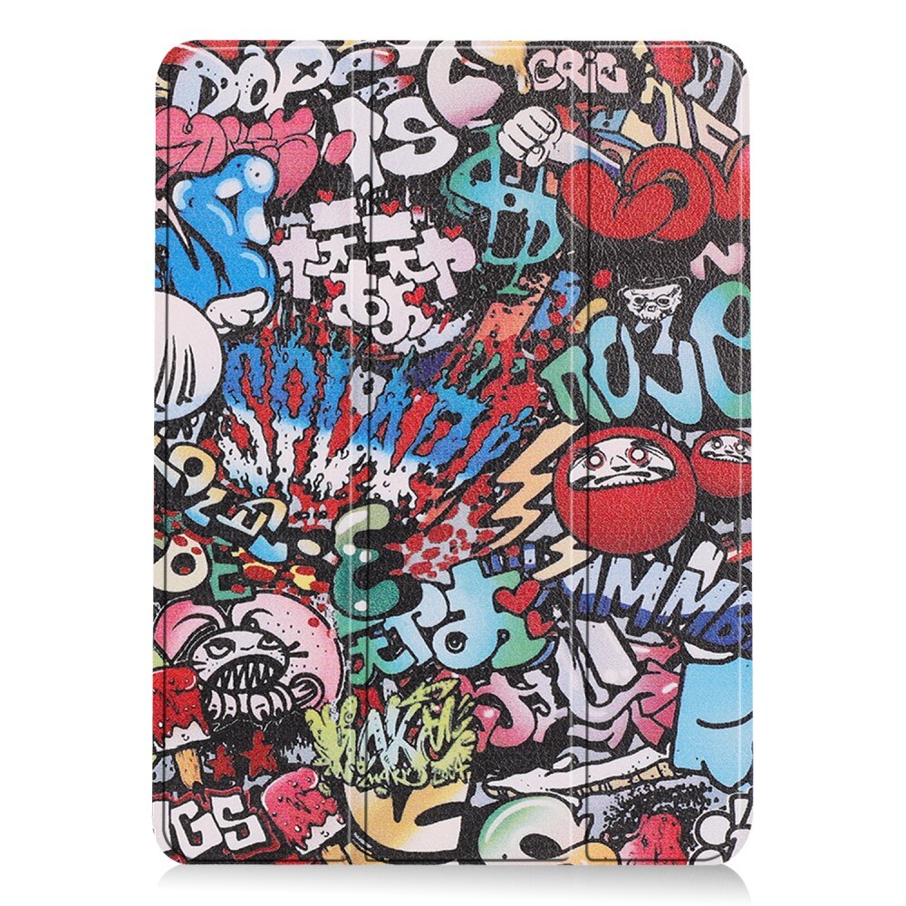 iPad Air 11 6th Gen (2024) Schutzhülle Tri-Fold Case Graffiti