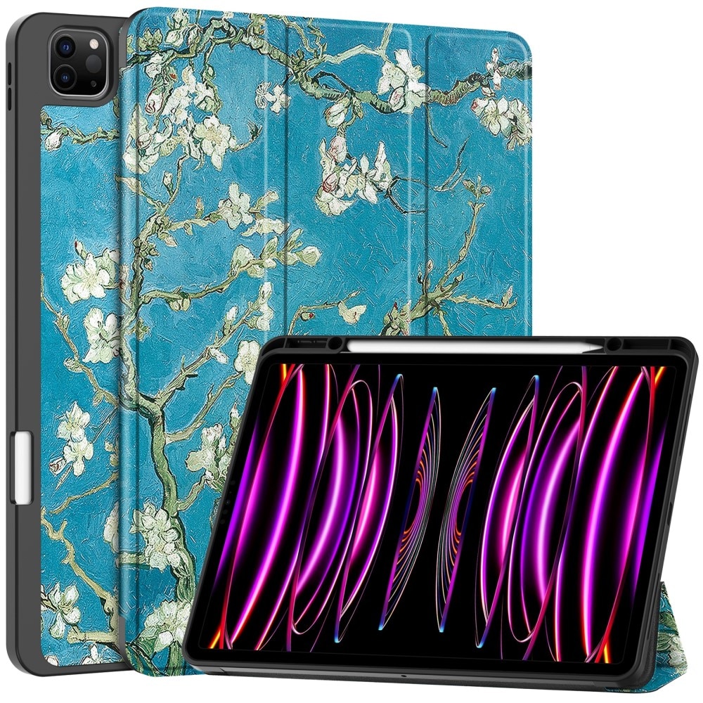 iPad Air 13 (2024) Tri-Fold Case Schutzhülle Kirschblüten