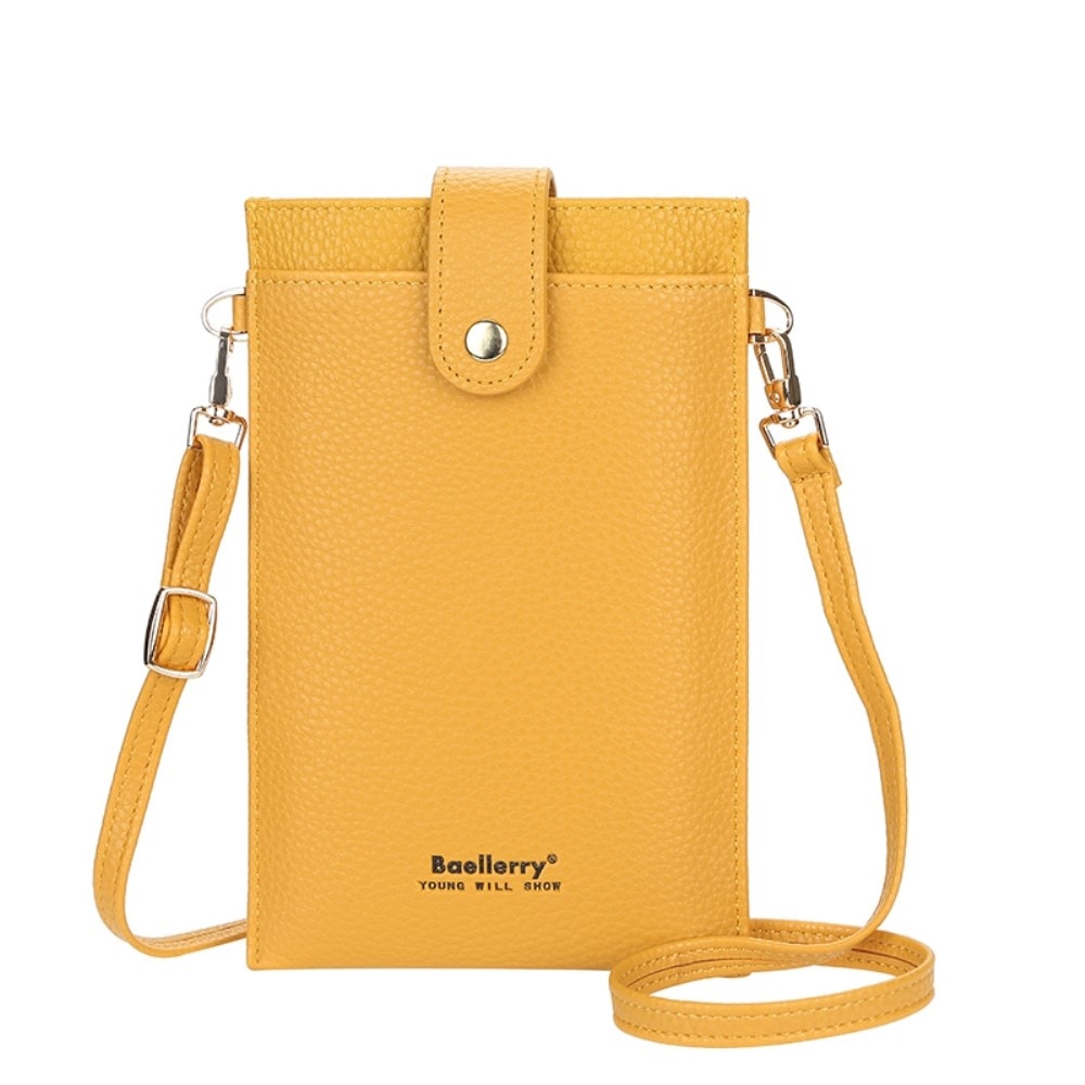 Tasche mit Umhängeband Gelb