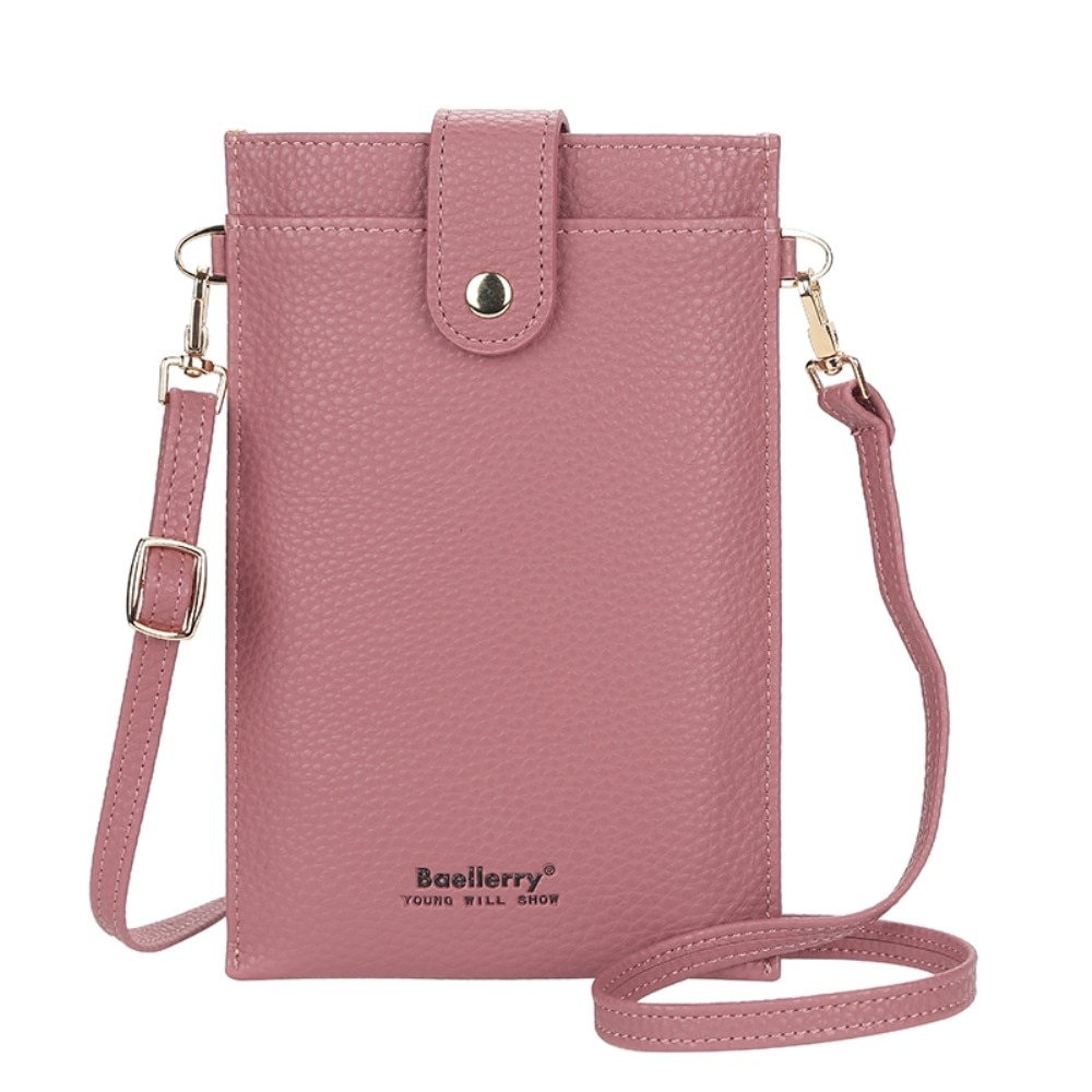 Tasche mit Umhängeband Rosa