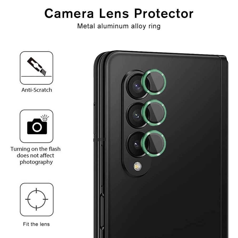 Panzerglas für Kamera Aluminium Galaxy Z Fold 4 Grün