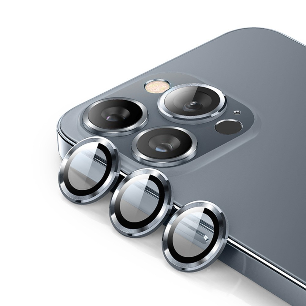 Panzerglas für Kamera Aluminium iPhone 14 Pro/14 Pro Max Grau