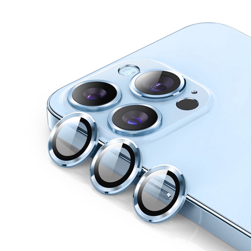 Panzerglas für Kamera Aluminium iPhone 14 Pro/14 Pro Max Blau