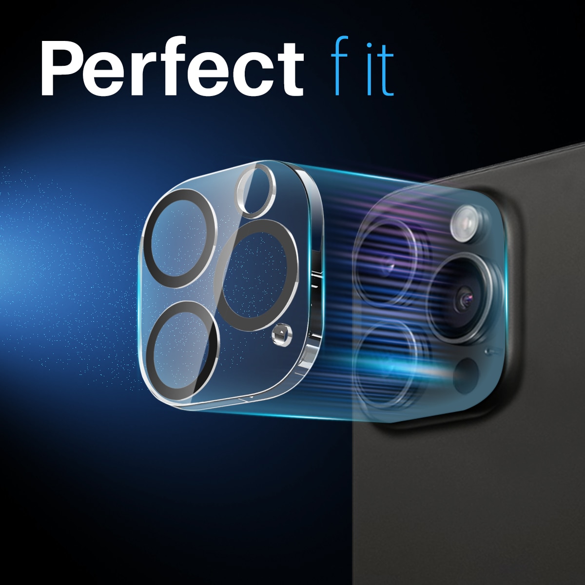 iPhone 16 Pro Panzerglas für Kamera (2 Stück)