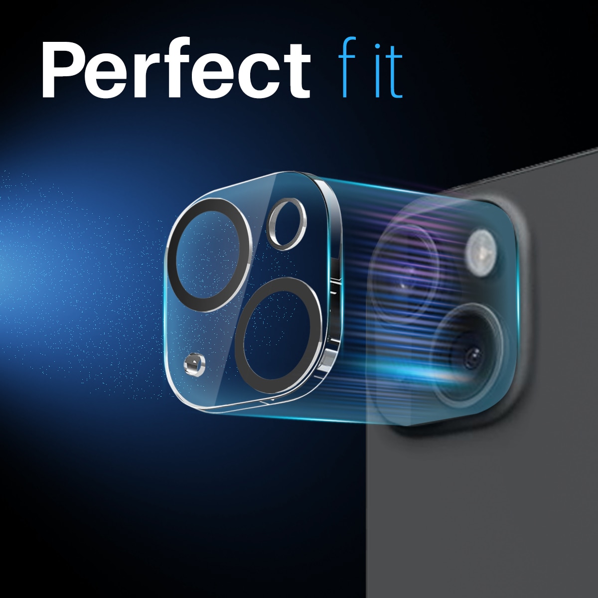 iPhone 15 Plus Panzerglas für Kamera (2 Stück)