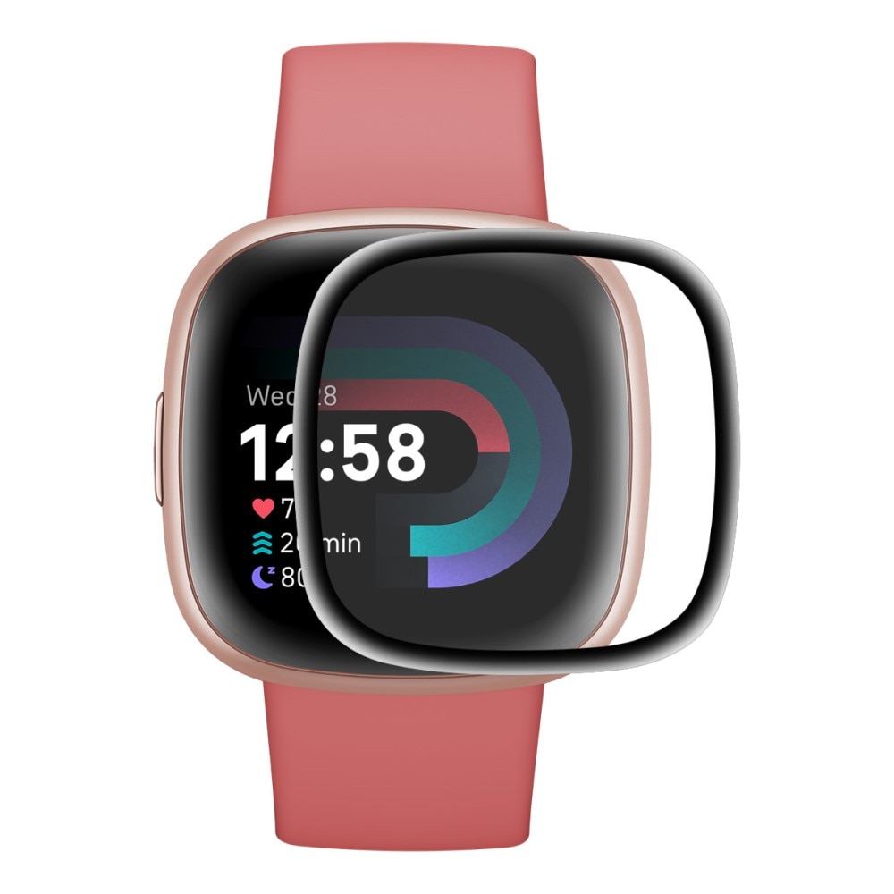 Fitbit Versa 4 Displayschutz aus Plexiglas