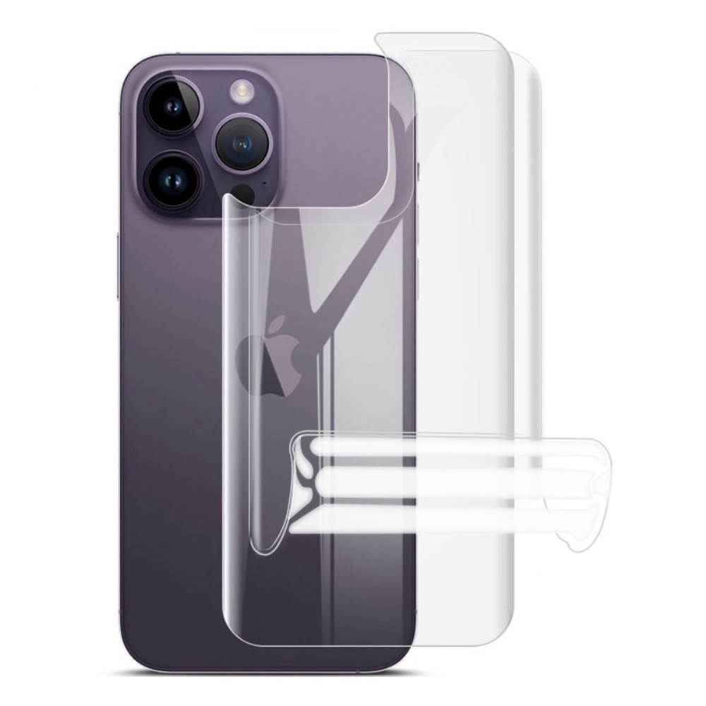 Hydrogel Schutzfolie Rückseite (2 Stück) iPhone 14 Pro Max