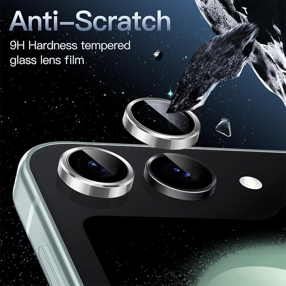 Panzerglas für Kamera Aluminium Samsung Galaxy Z Flip 7 Silber