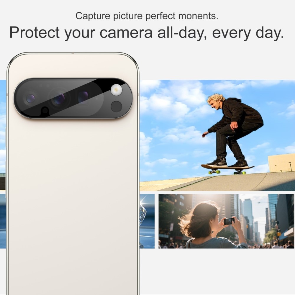 Panzerglas für Kamera 0.2mm Google Pixel 10 Pro Schwarz