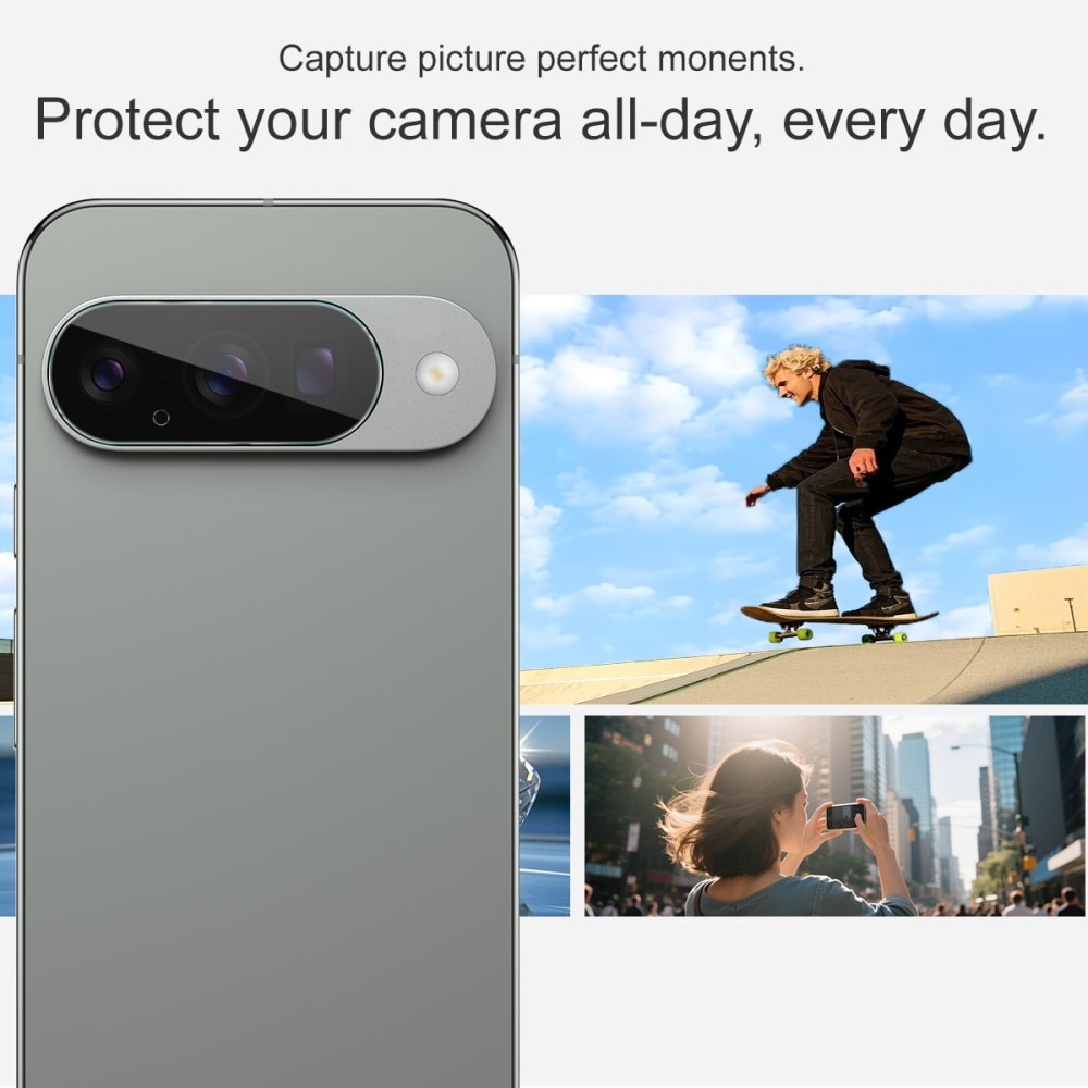 Panzerglas für Kamera 0.2mm Google Pixel 10 (2 Stück) Transparent