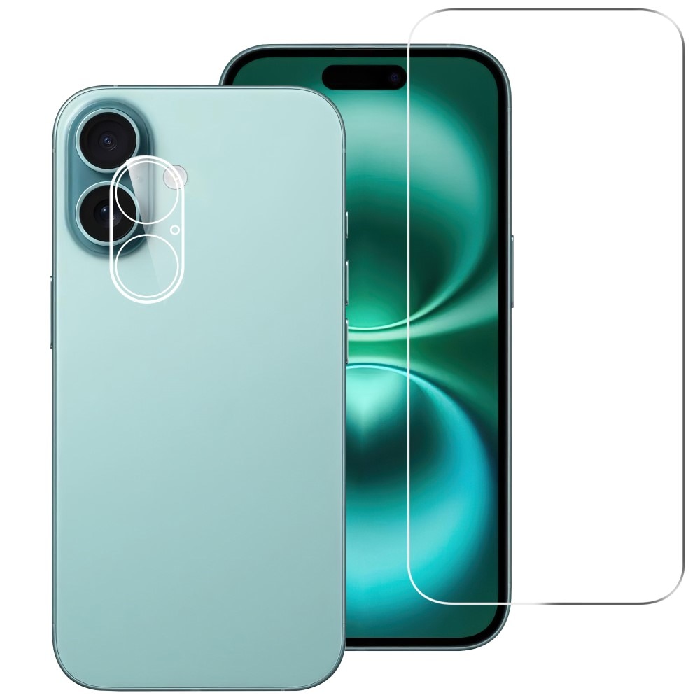 iPhone 17 Panzerglas Displayschutz und Kameraschutz (2-in-1)