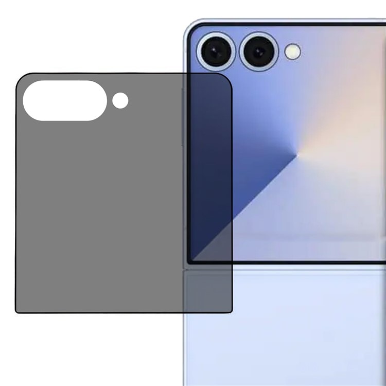 Panzerglas Blickschutz für Vorderbildschirm Samsung Galaxy Z Flip 7