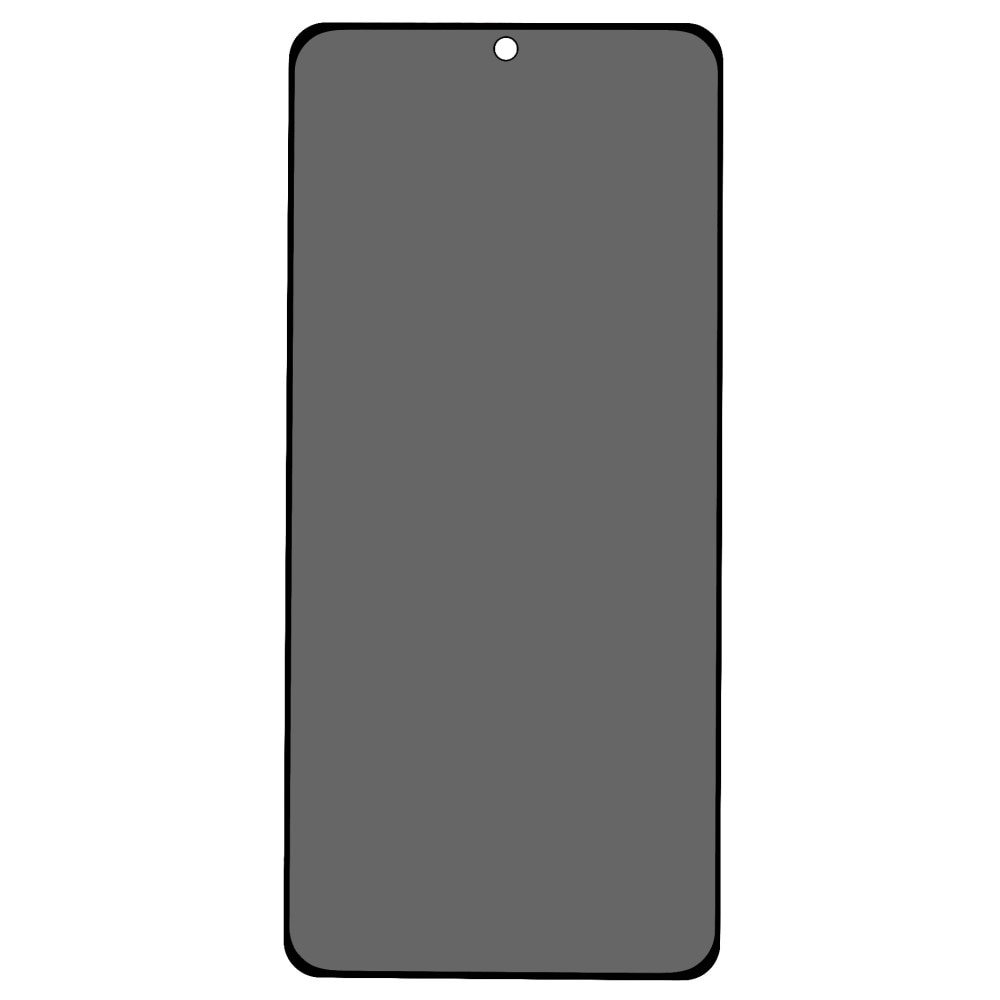 Xiaomi 12T/12T Pro Panzerglas Blickschutz Schwarz