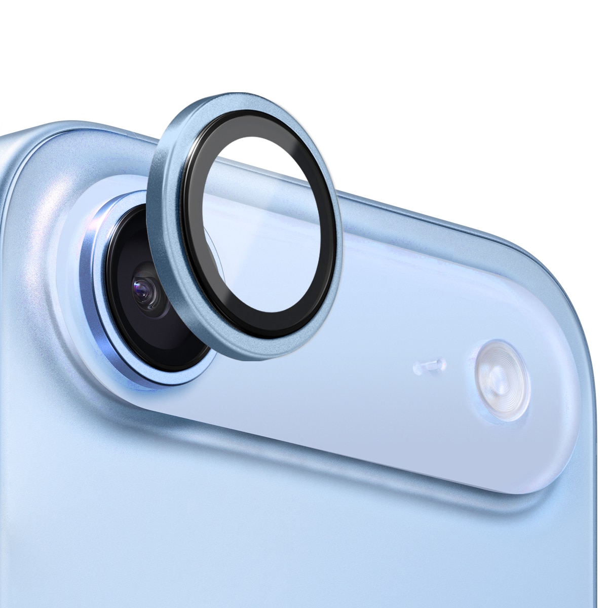 iPhone 17 Air Panzerglas für Kamera Aluminium Blau
