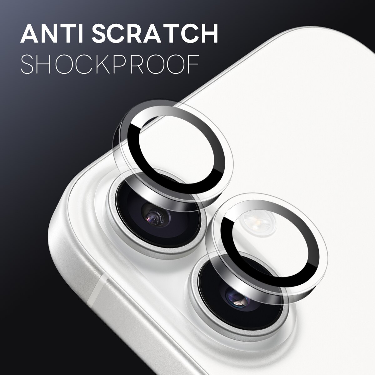 iPhone 17 Panzerglas für Kamera Schwarz