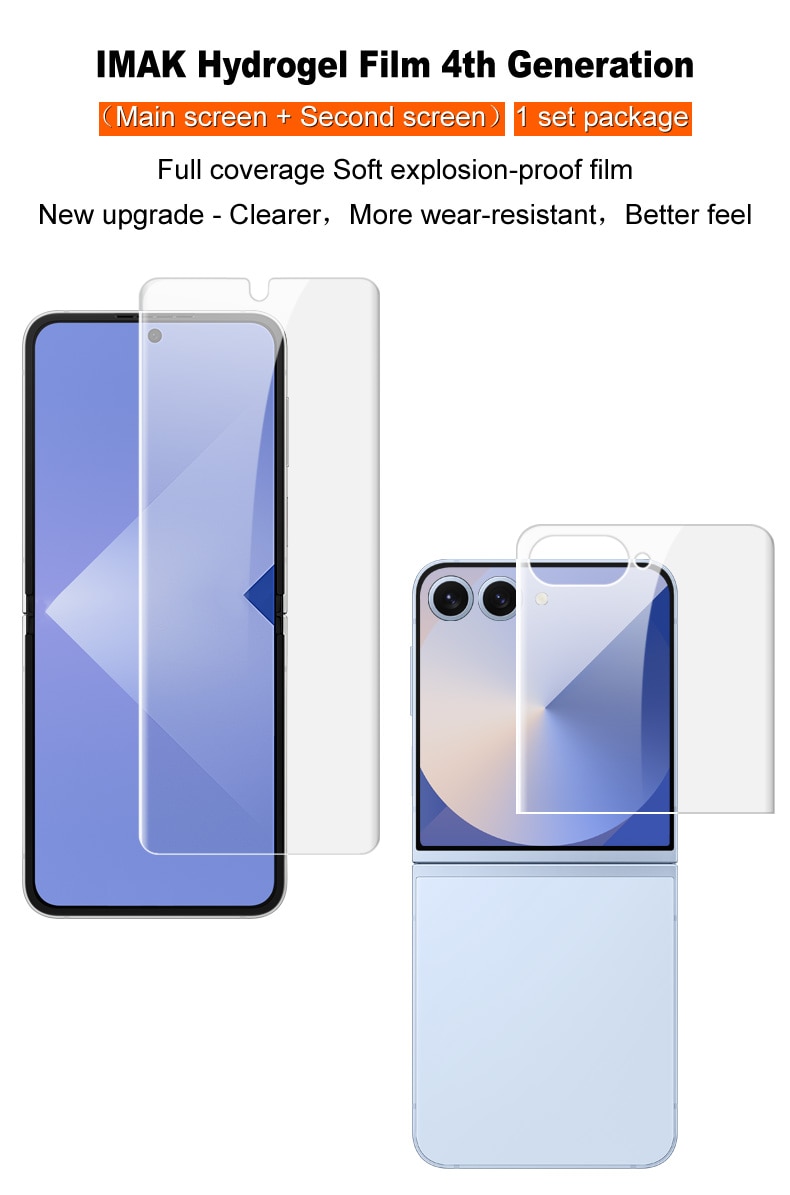 Hydrogel Schutzfolie Voolbild Samsung Galaxy Z Flip 7