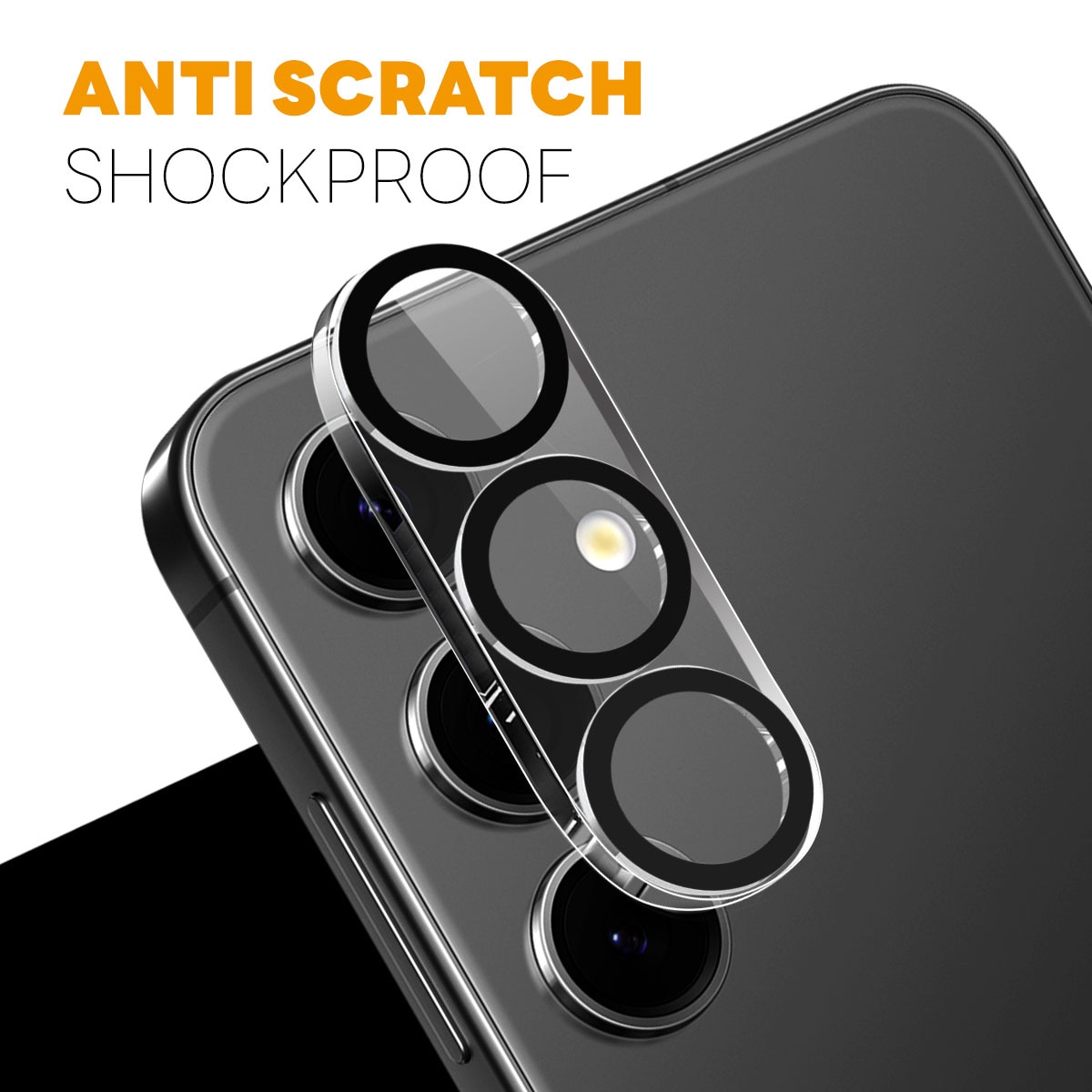 Samsung Galaxy S25 FE Panzerglas für Kamera (2 Stück)