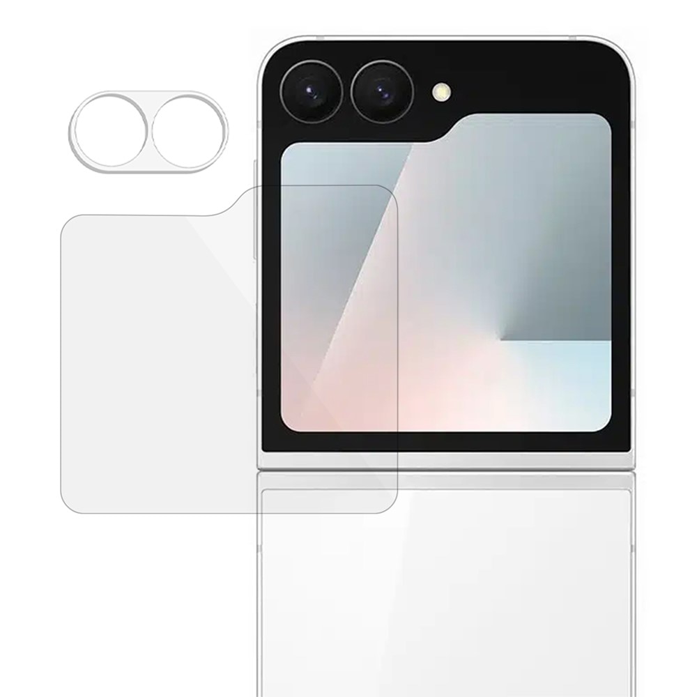 Panzerglas für Rückseitenbildschirm + Kamera Samsung Galaxy Z Flip 7 FE