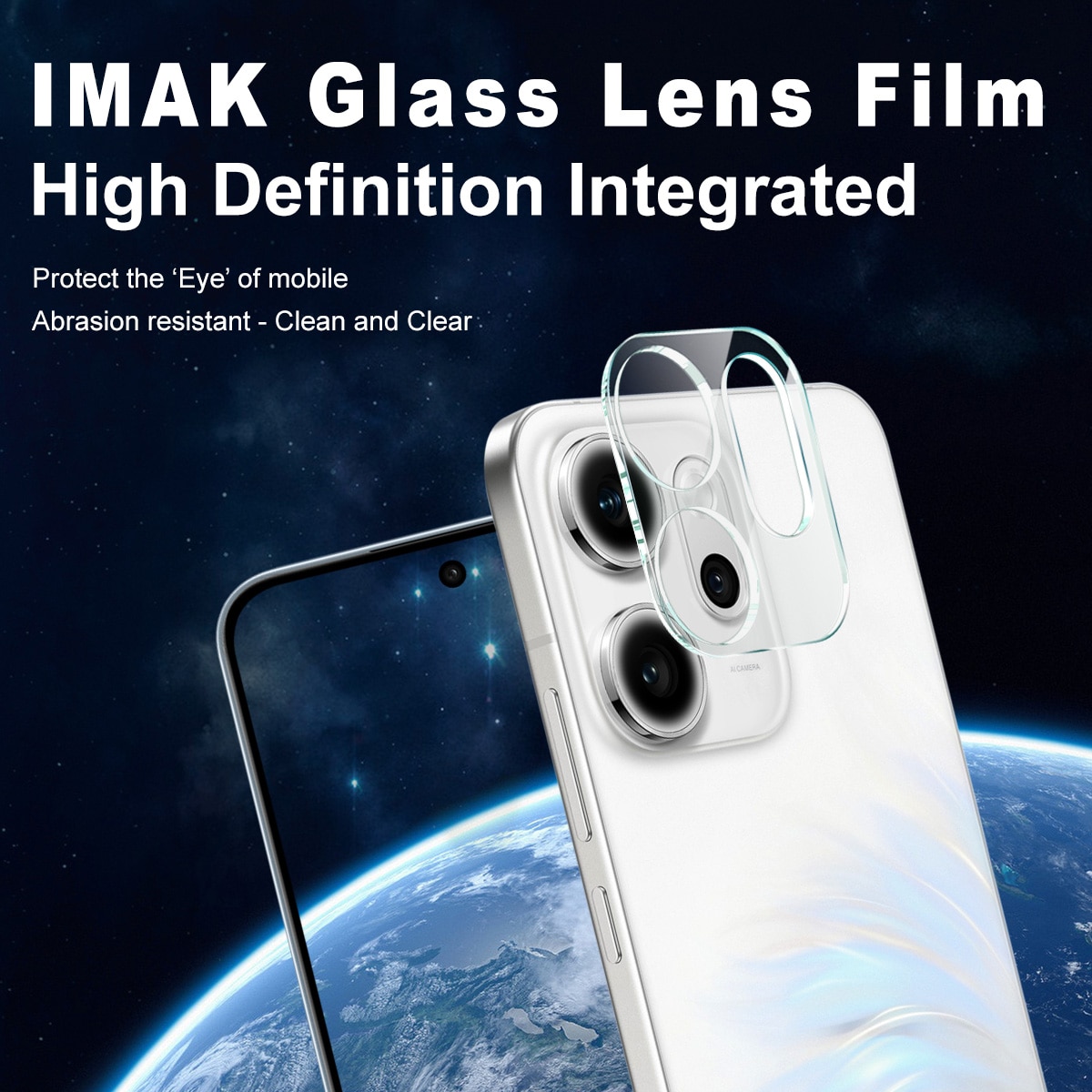 Panzerglas für Kamera 0.2mm Oppo Reno 14 F Transparent