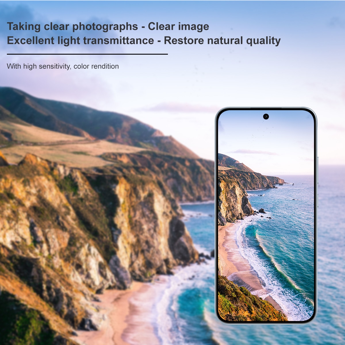 Panzerglas für Kamera 0.2mm Oppo Reno 14 F Transparent