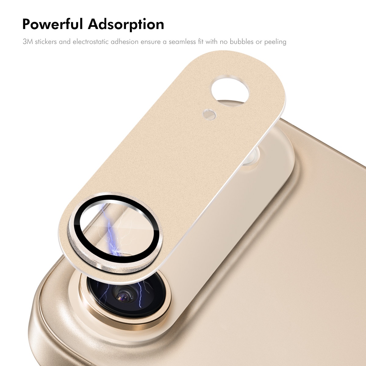 Kameraschutz Aluminium+Panzerglas iPhone 17 Air Braun