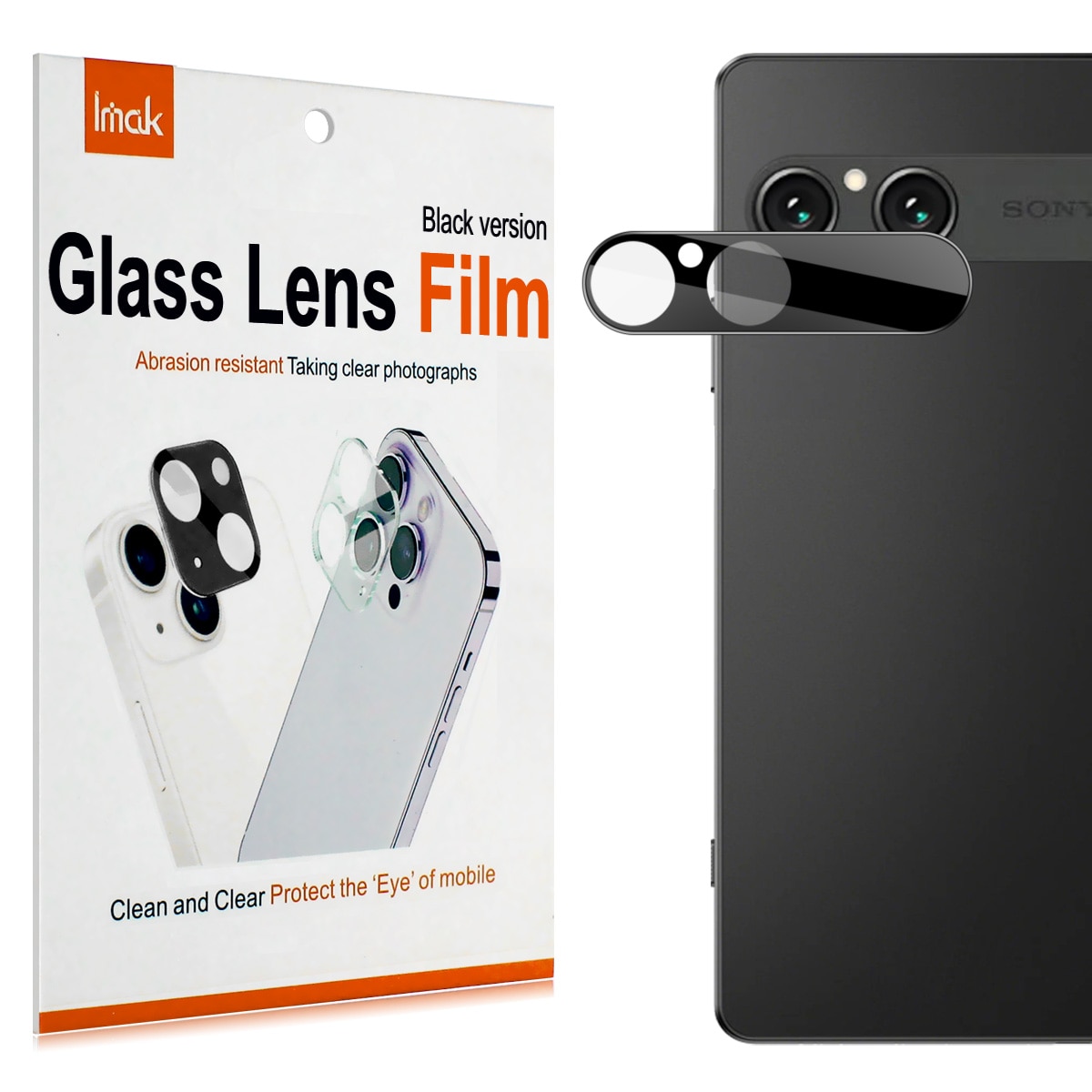Panzerglas für Kamera 0.2mm Sony Xperia 10 VII Schwarz