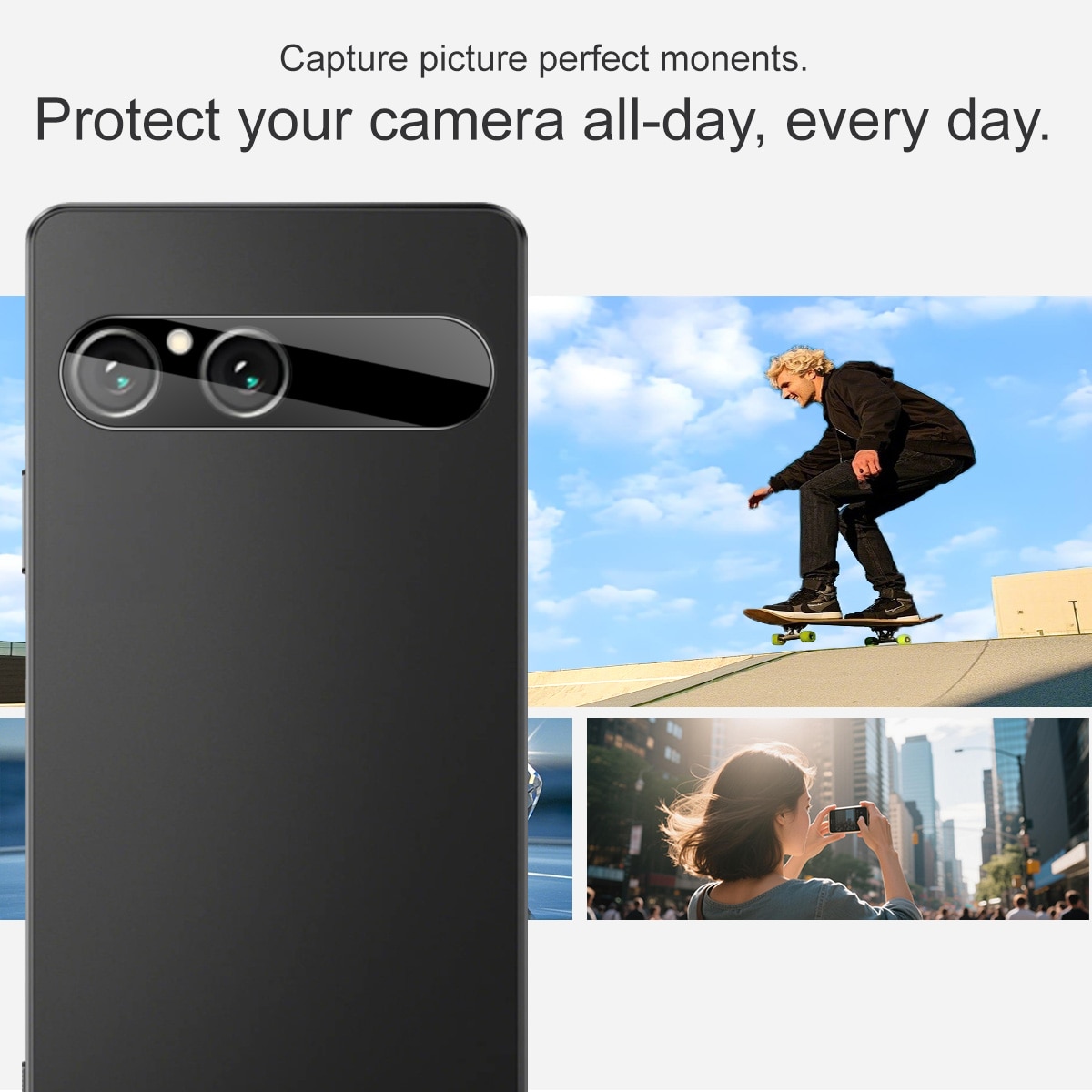 Panzerglas für Kamera 0.2mm Sony Xperia 10 VII Schwarz