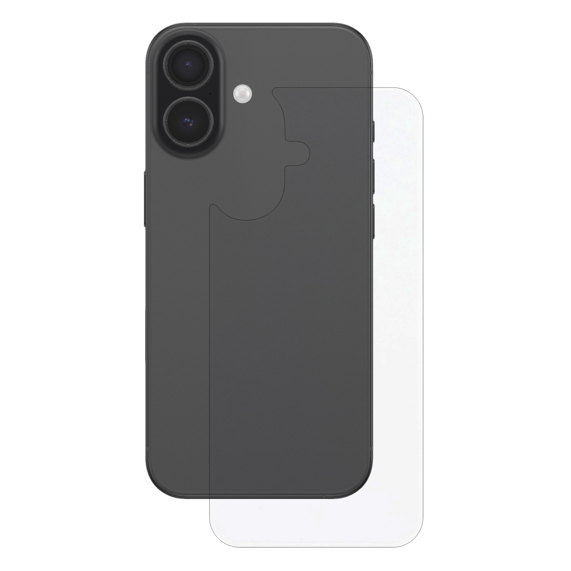 iPhone 17 Panzerglas für Rückseite 0.3mm