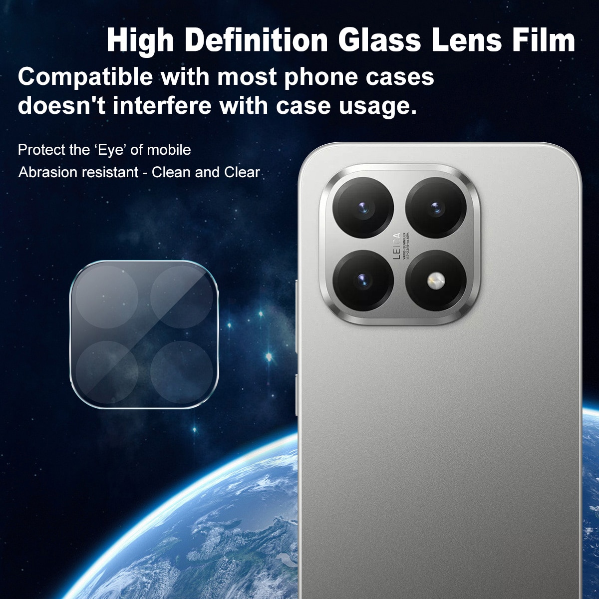 Panzerglas für Kamera 0.2mm Xiaomi 15T Transparent