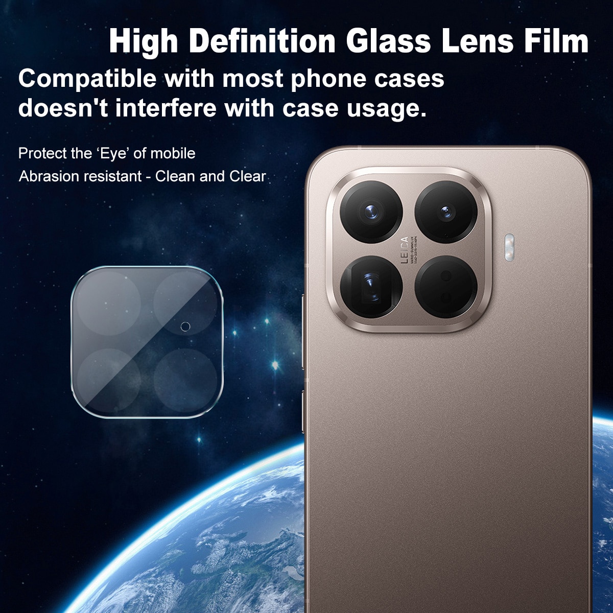 Panzerglas für Kamera 0.2mm Xiaomi 15T Pro Transparent