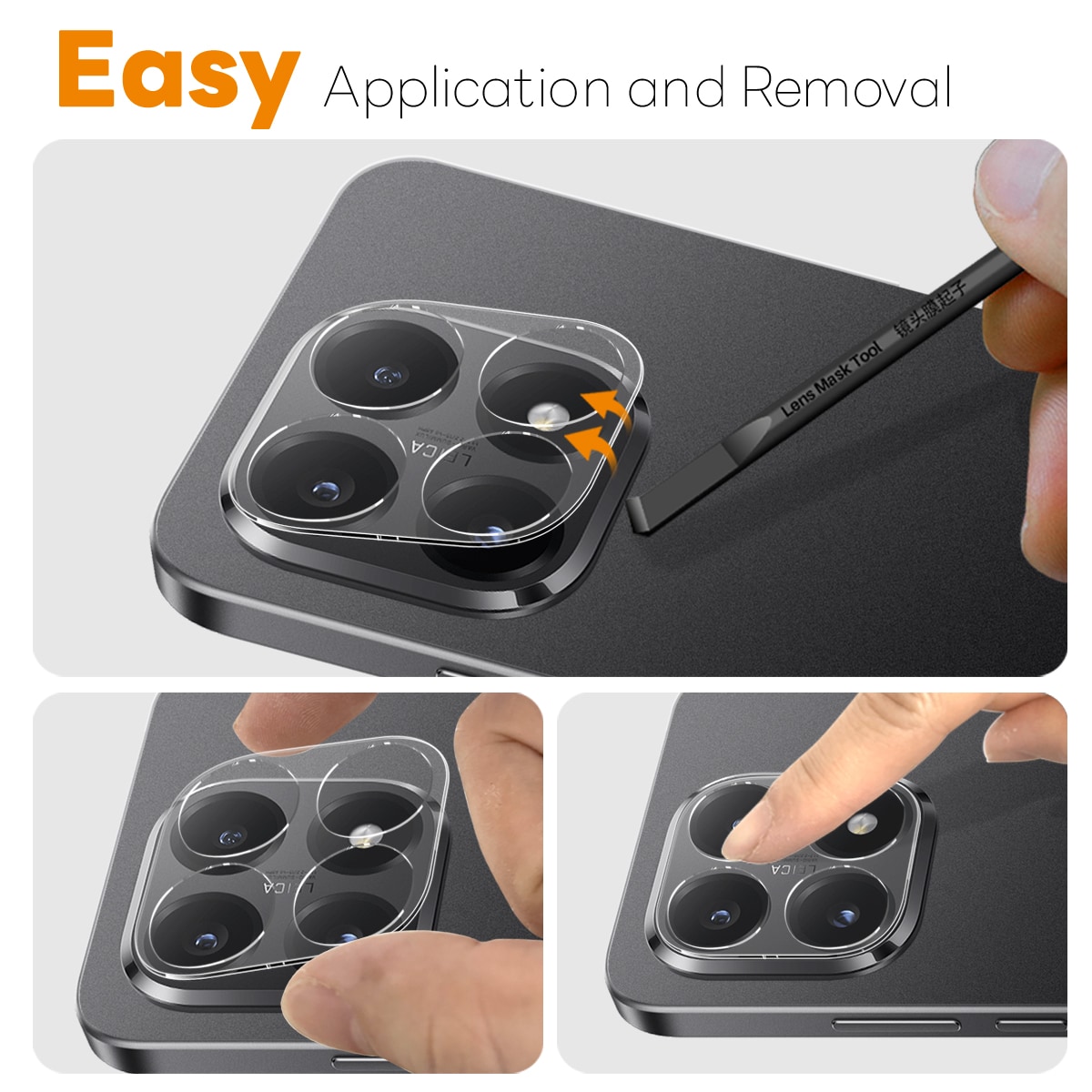 Xiaomi 15T Pro Panzerglas für Kamera (2 Stück)