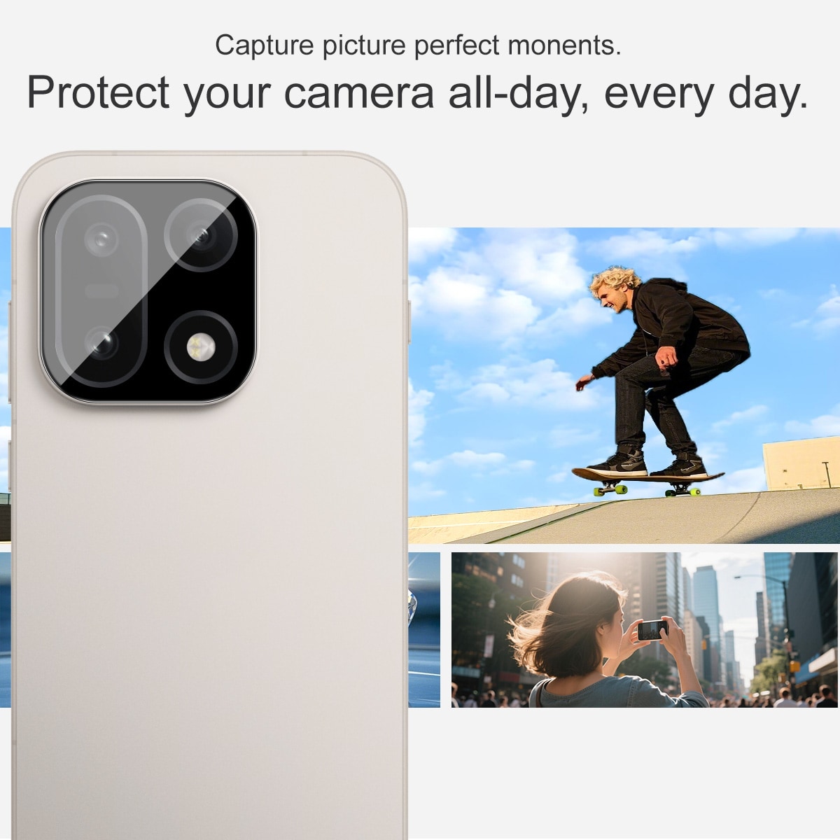 Panzerglas für Kamera 0.2mm  OnePlus 15 Schwarz