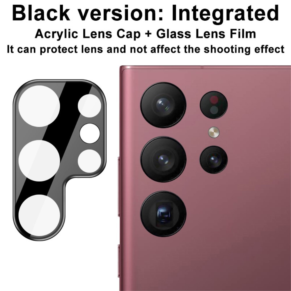 Panzerglas für Kamera 0.2mm Samsung Galaxy S23 Ultra schwarz